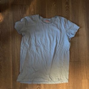 super comfy light blue t-shirt